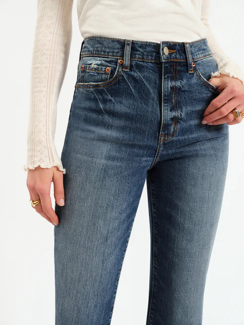 Daze Denim Sundaze High Rise Vintage Straight | Authentic
