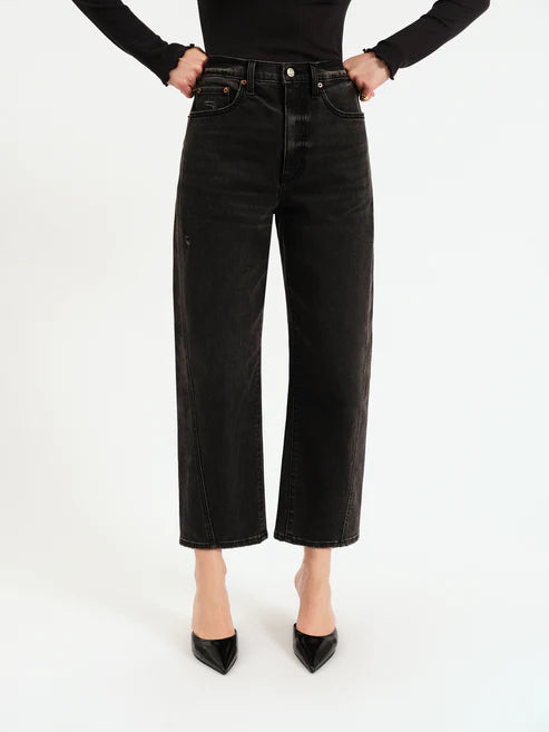 Daze Denim Westward High Rise Barrel Leg Jeans | Nightlife Vintage