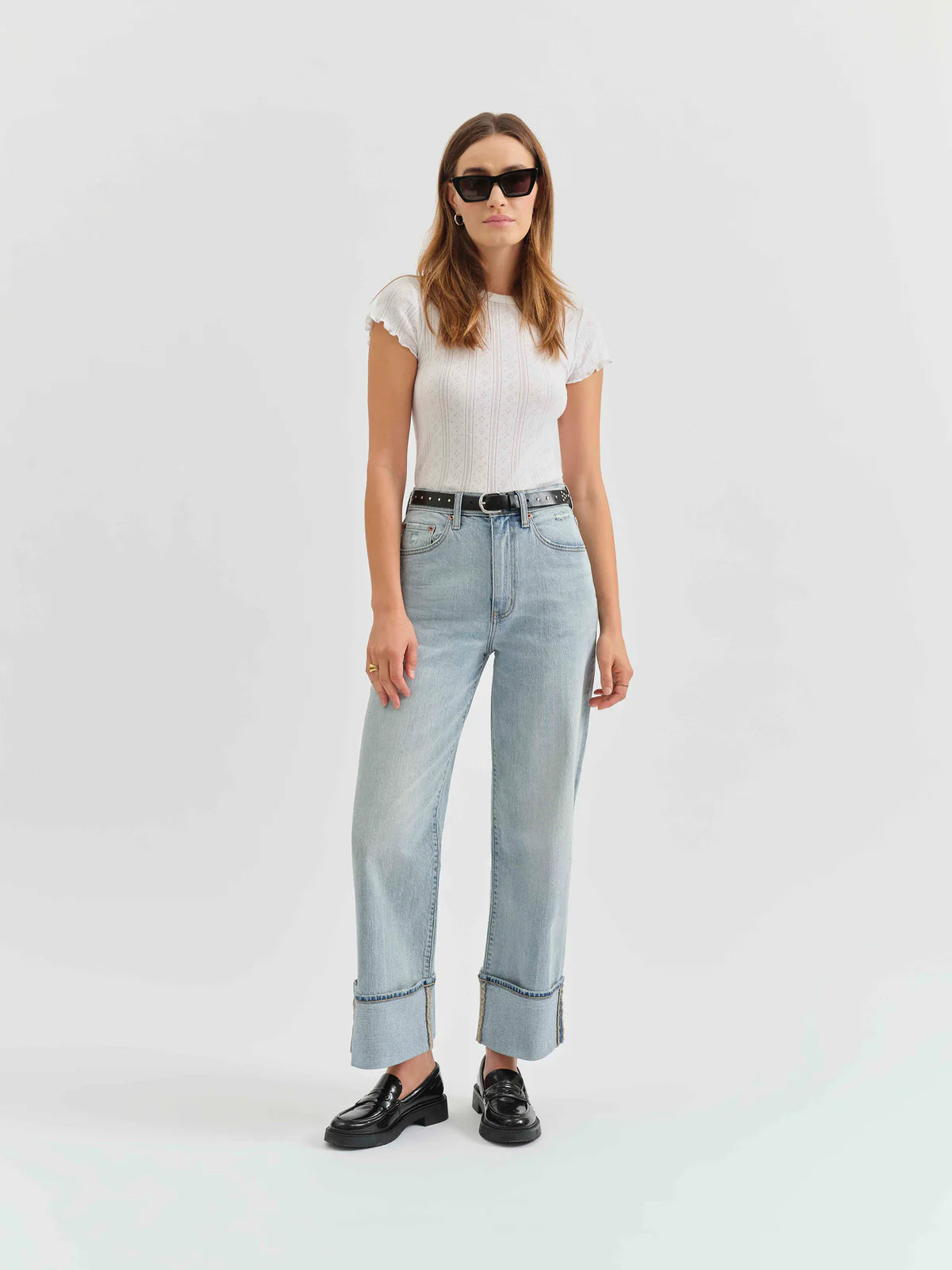 Eastside Loose Cuff Jeans | Cherish