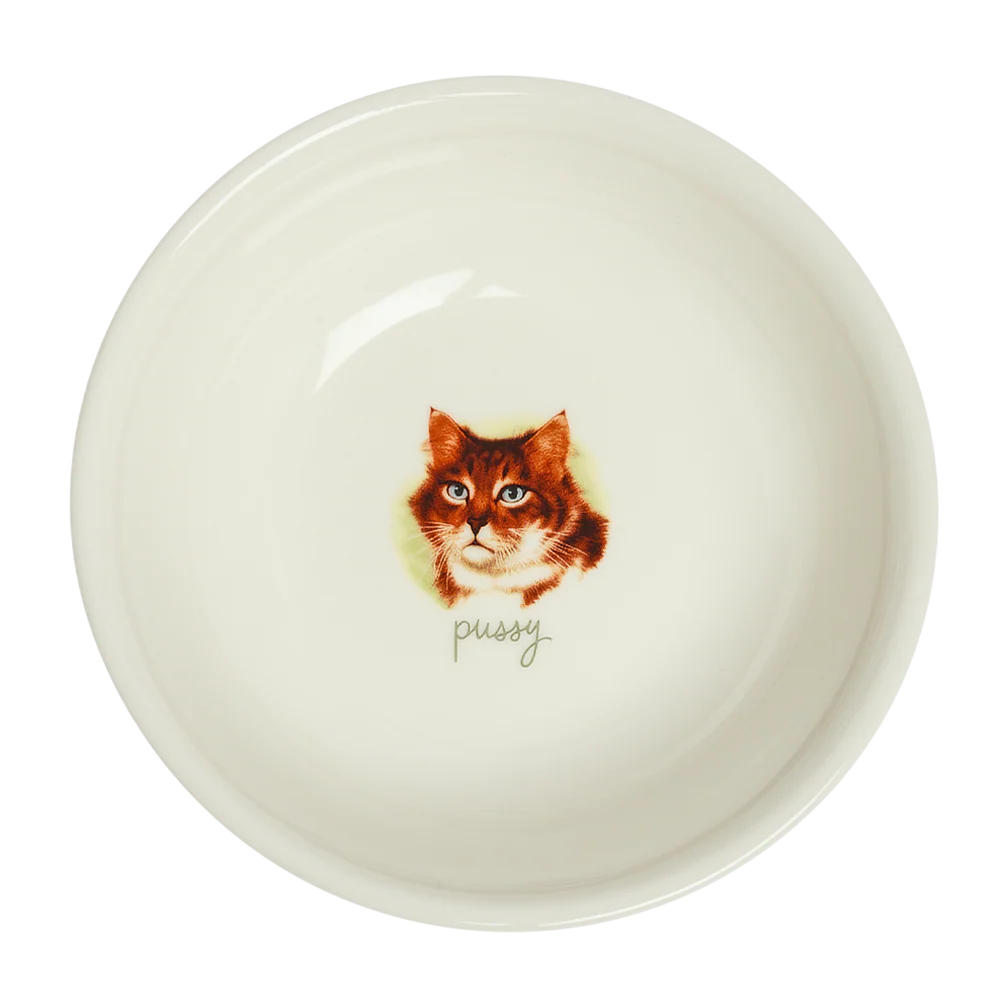 Fishs Eddy Pussy Bowl | All in the Family Series