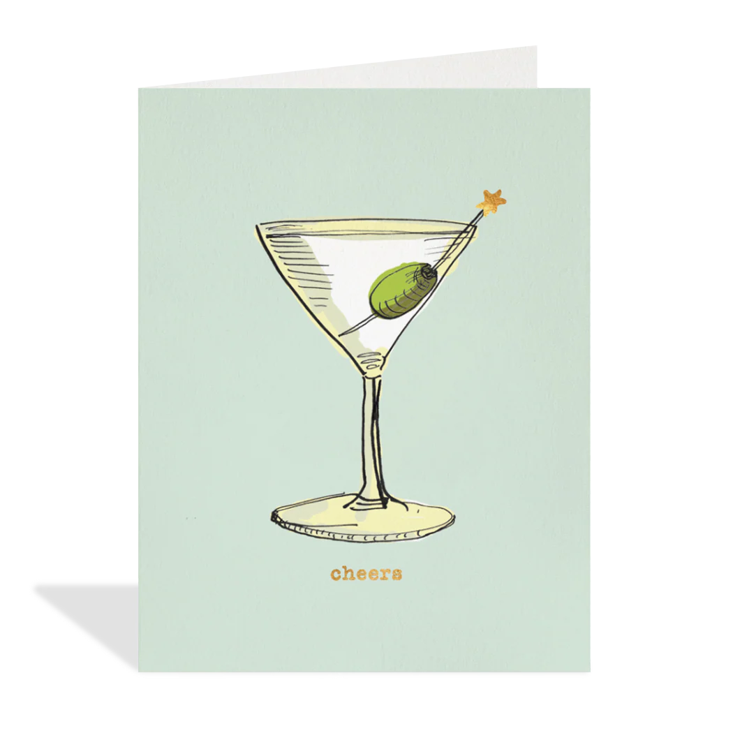 Dry Martini Card