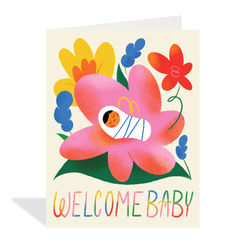 Flower Baby Card