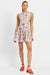 En Saison Tile Print Mini Dress