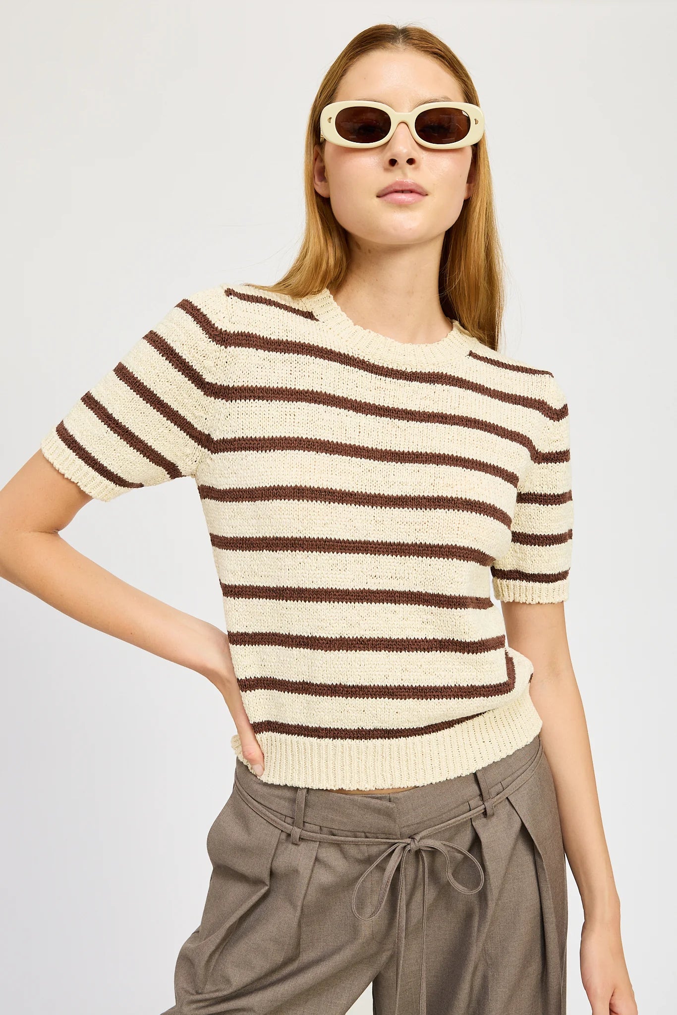 Zahara Stripe Top