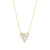 Katie Heart Necklace 18K Gold Plated Non-Tarnish