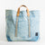 Immodest Cotton Large East West Tote | Acid Wash