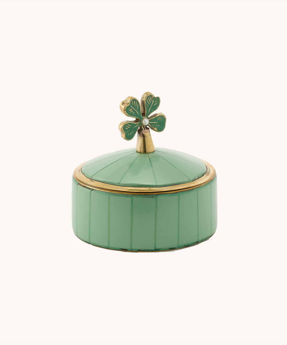 Doing Goods Lucky Clover Trinket Box | Small