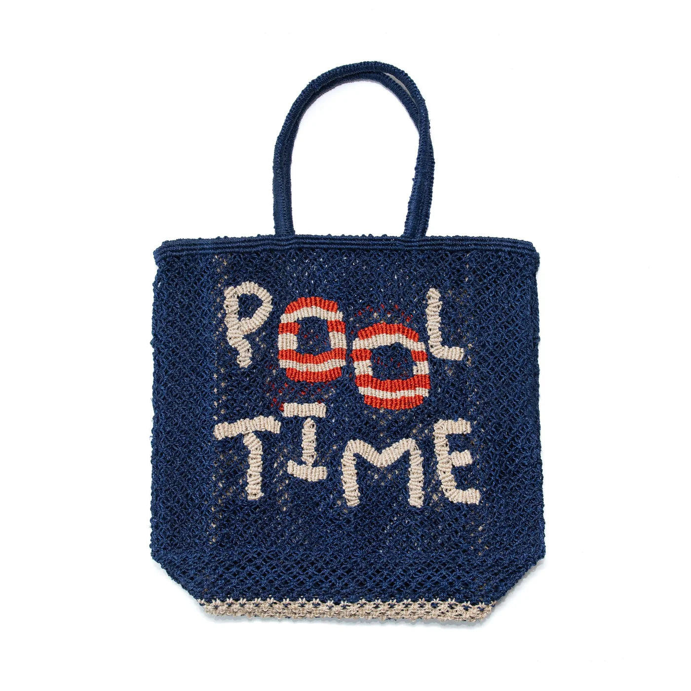 Pool Time Jute Bag