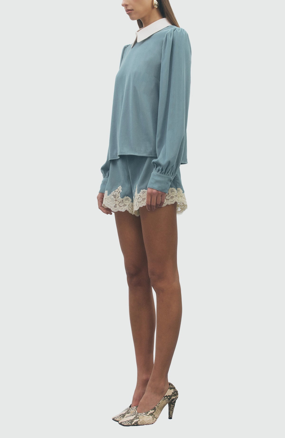 Maude Club Benny Top | Teal