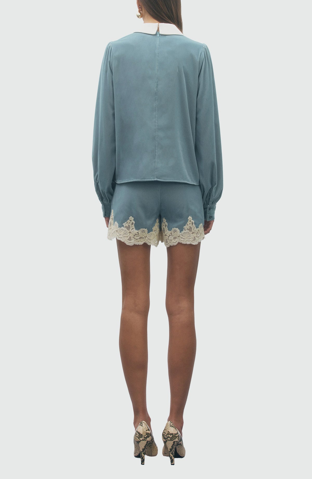 Maude Club Benny Top | Teal