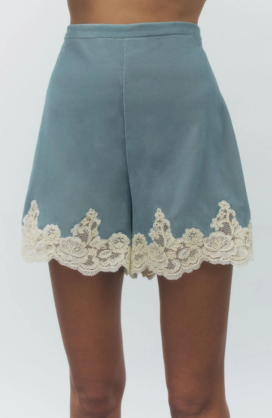 Maude Club Rora Shorts | Teal