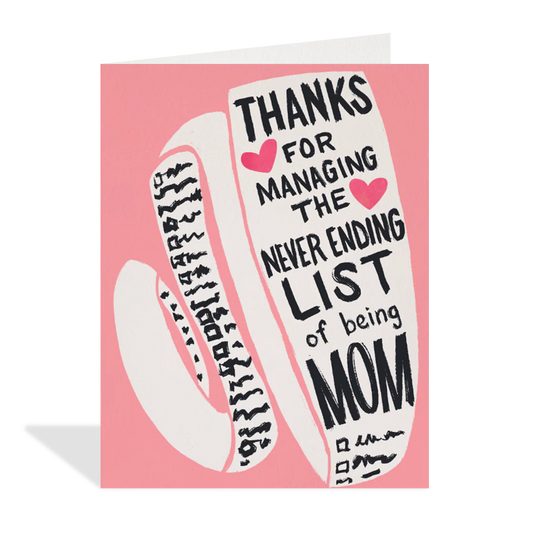 Never Ending List Card