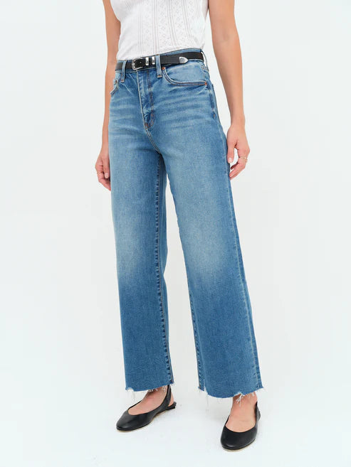 Daze Denim Pleaser High Rise Wide Ankle | Vibe Check