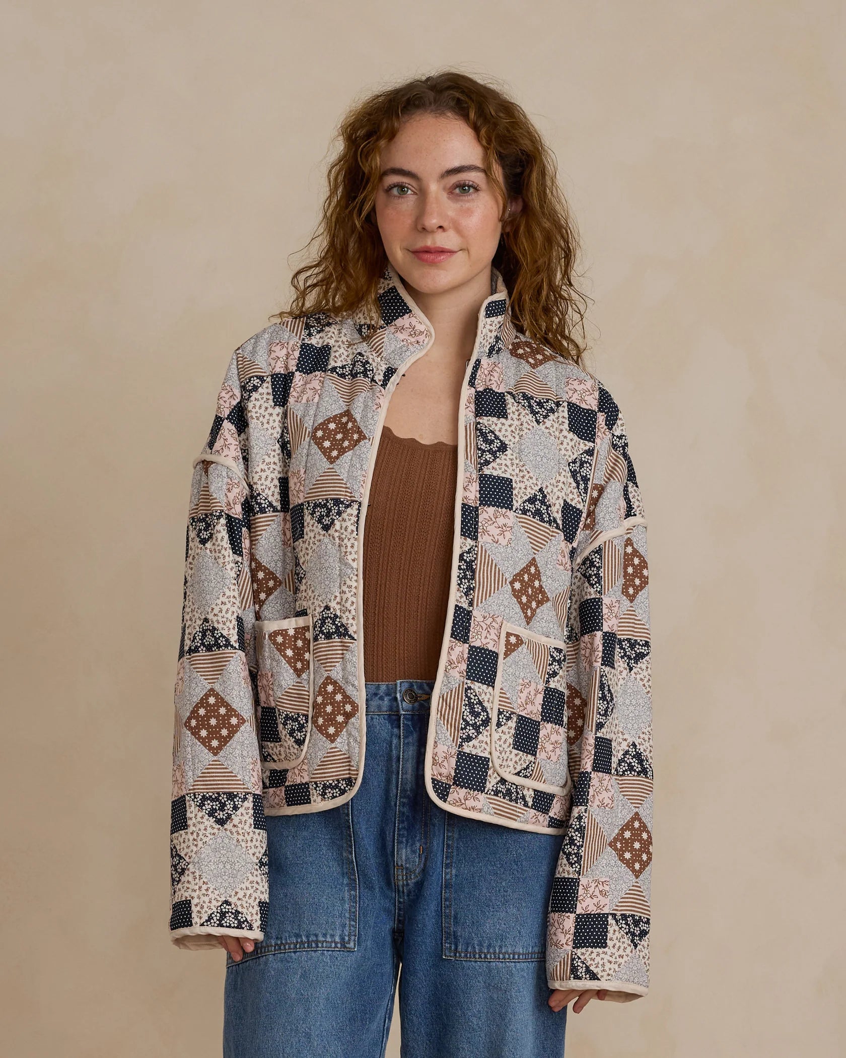 Quilted Patchwork Jacket