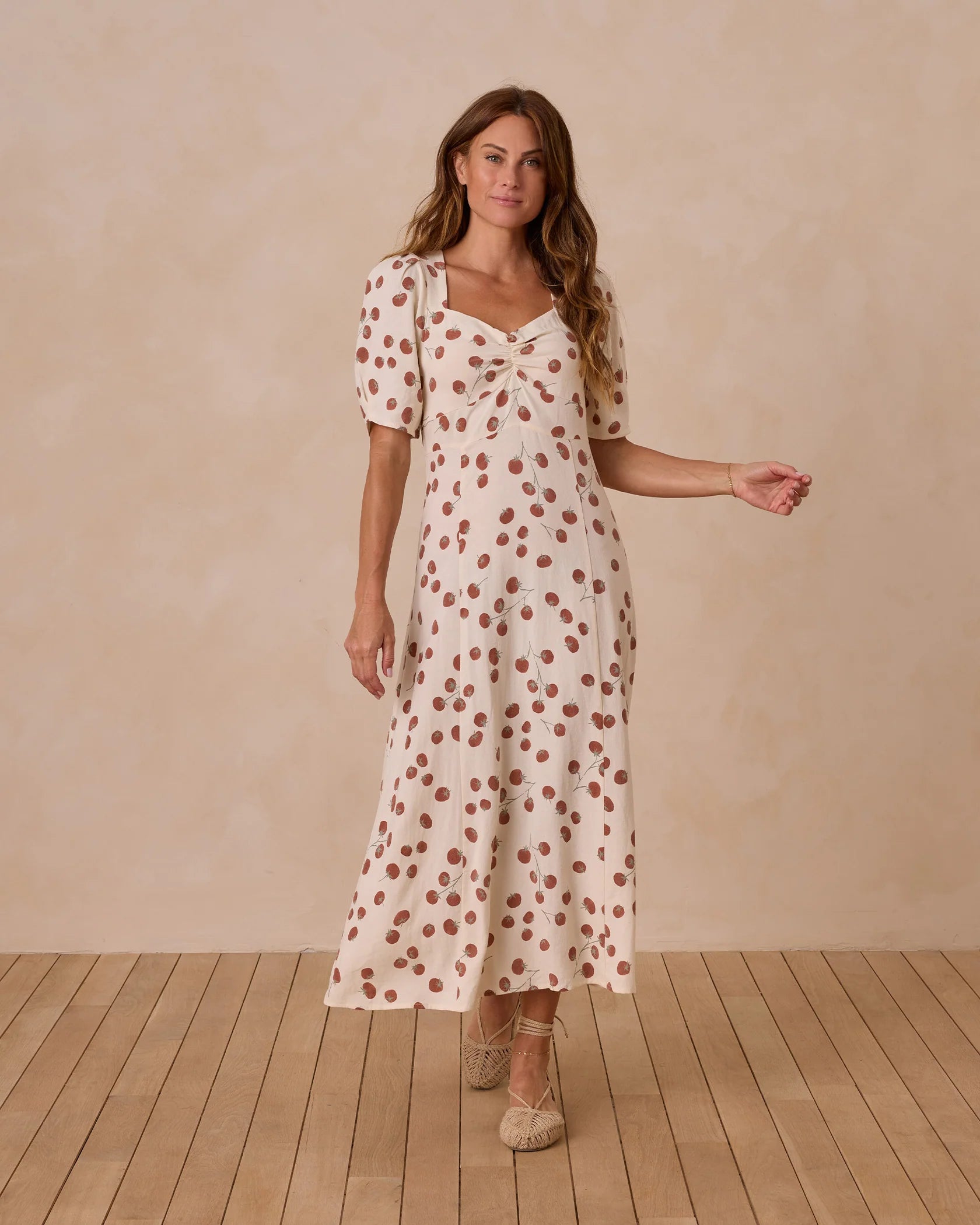 Rylee + Cru Tomato Dress