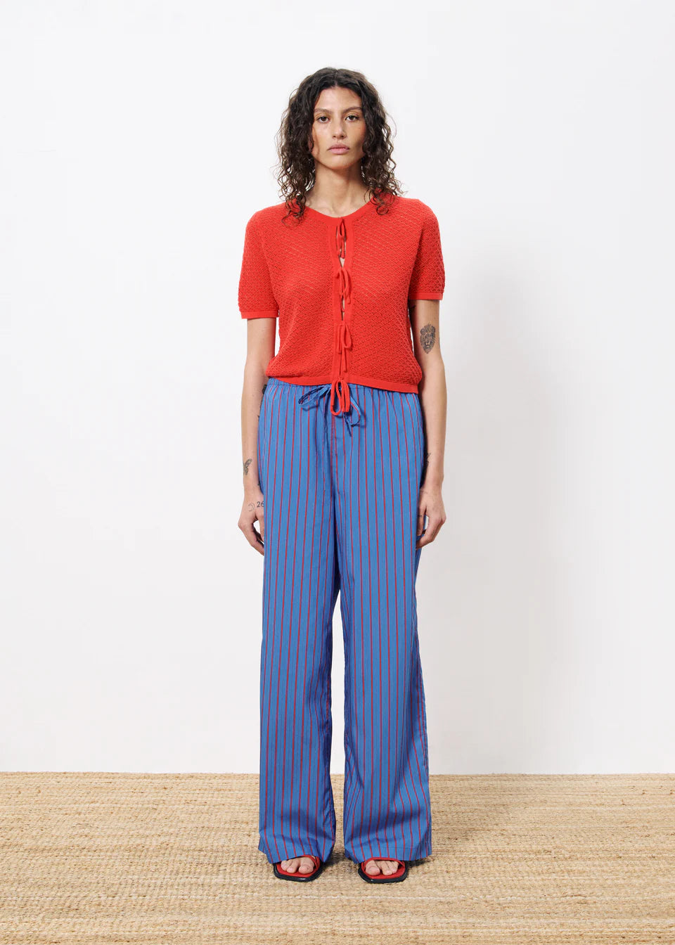 FRNCH Edeline Stripe Trousers