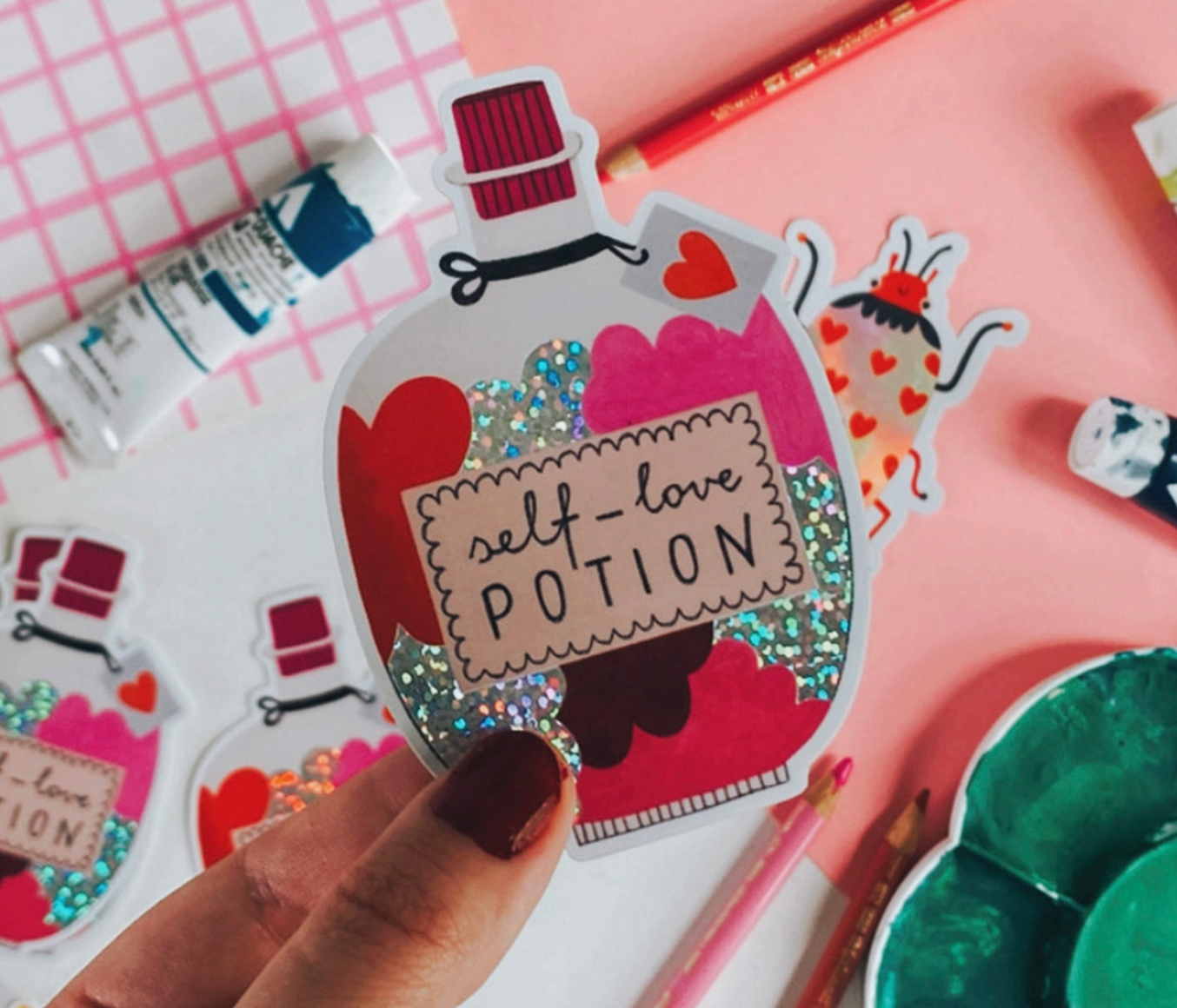 Self Love Potion Sticker