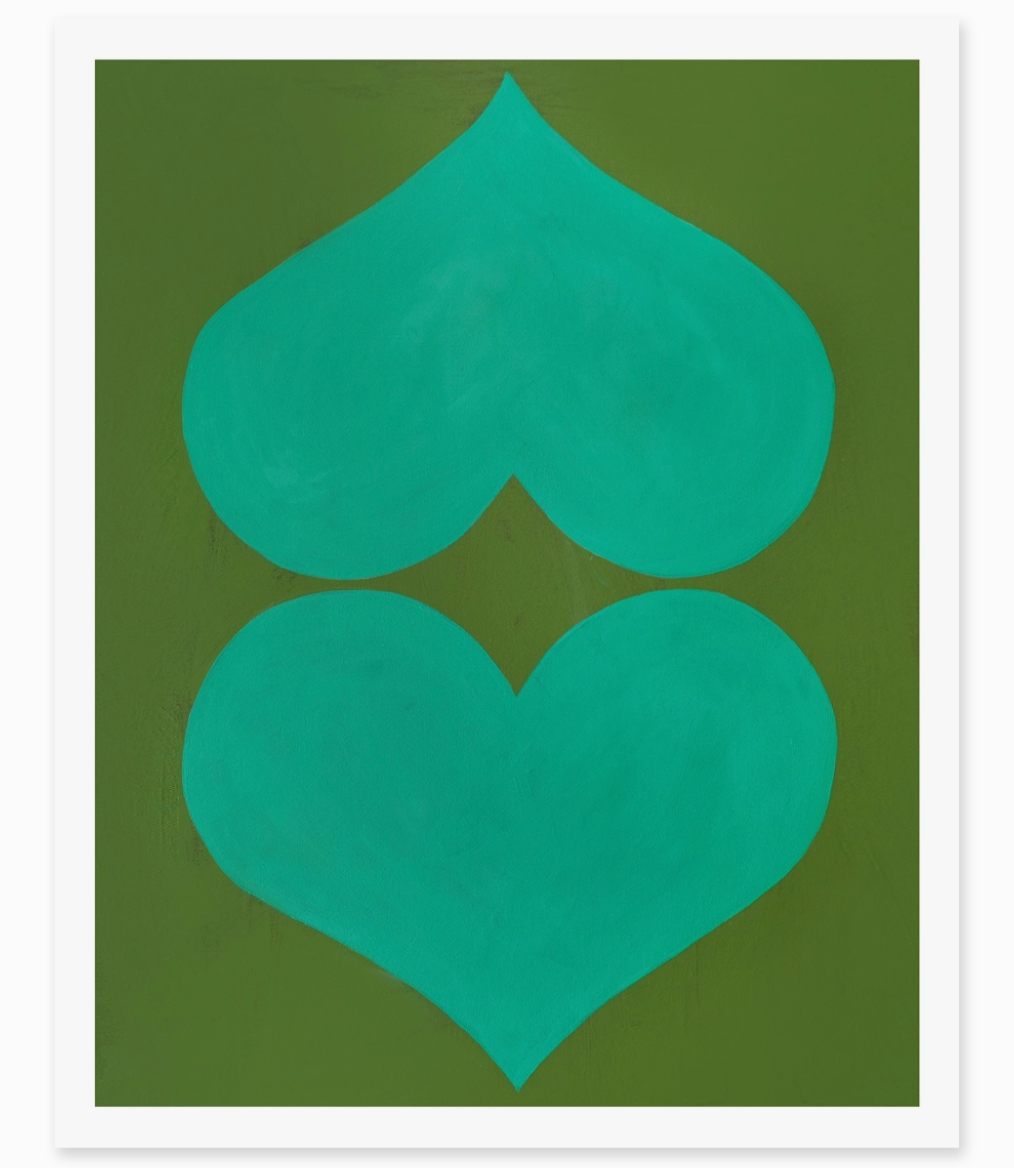 Love is Everything Print | Blue + Green