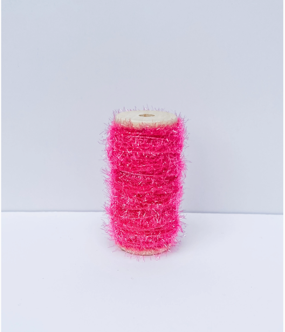 Tinsel Trim | Hot Pink