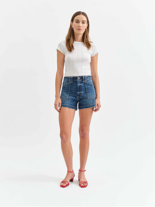 Daze Denim Valley Girl High Rise Short | Manhattan