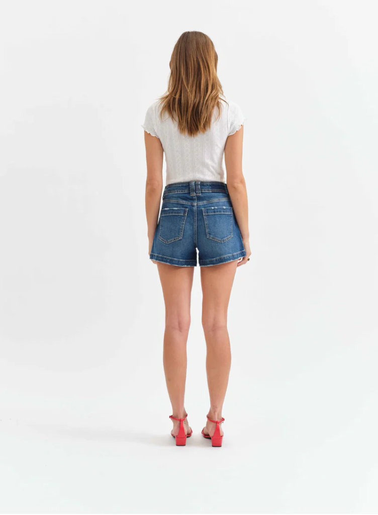 Daze Denim Valley Girl High Rise Short | Manhattan