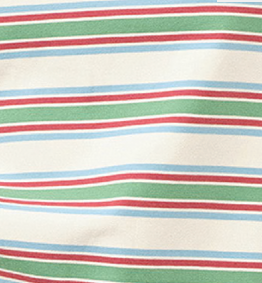 Maude Club| Frankie Top | Green+ White