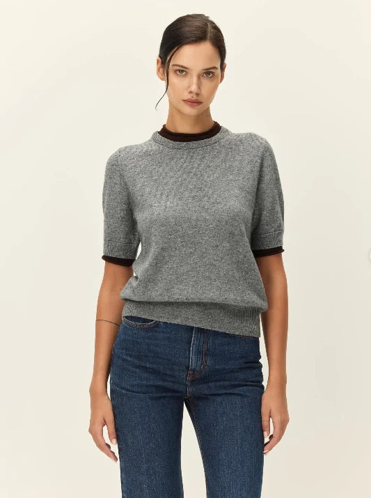 Elodie The Label Sloane Crewneck | Grey