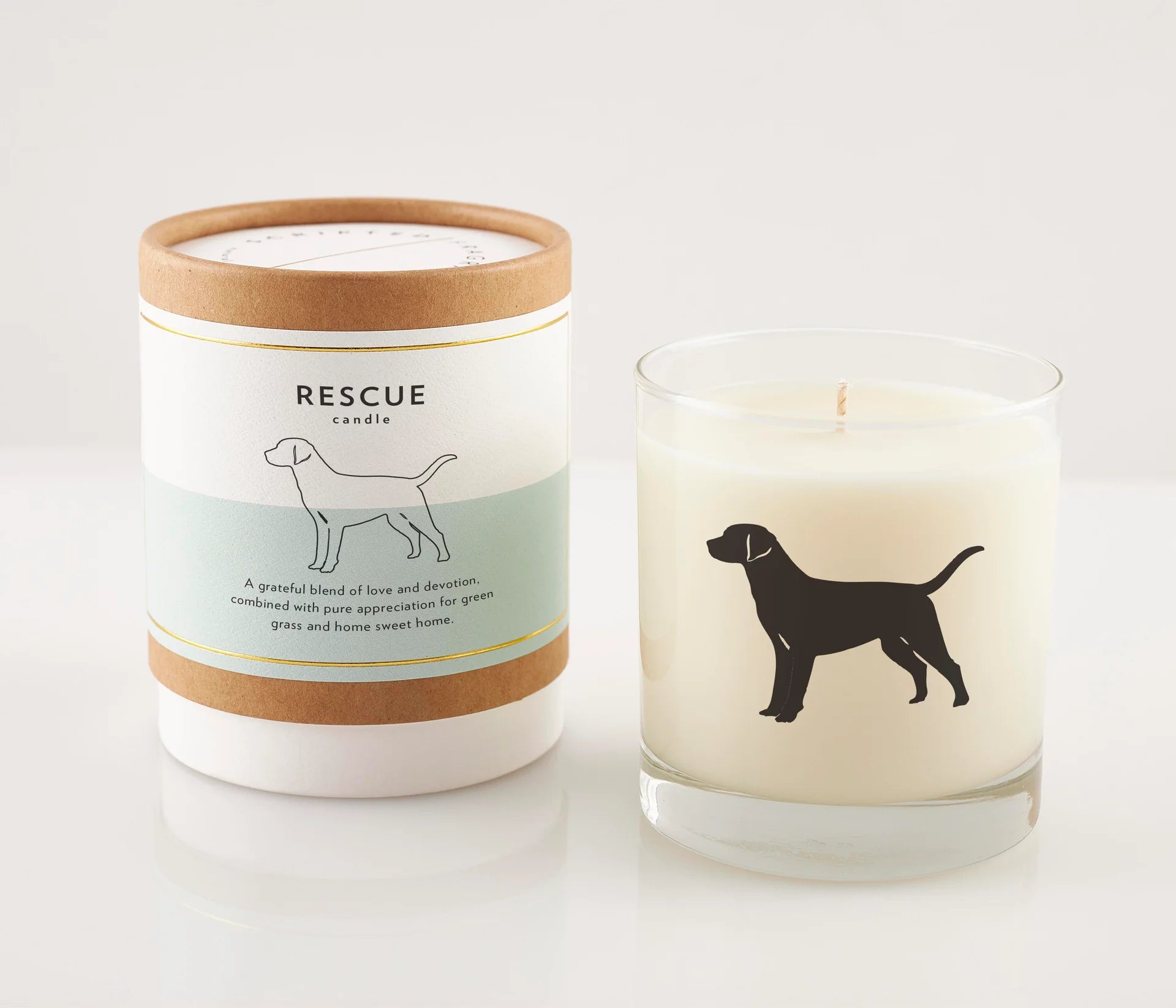 Scripted Fragrance Candle | Rescue Dog