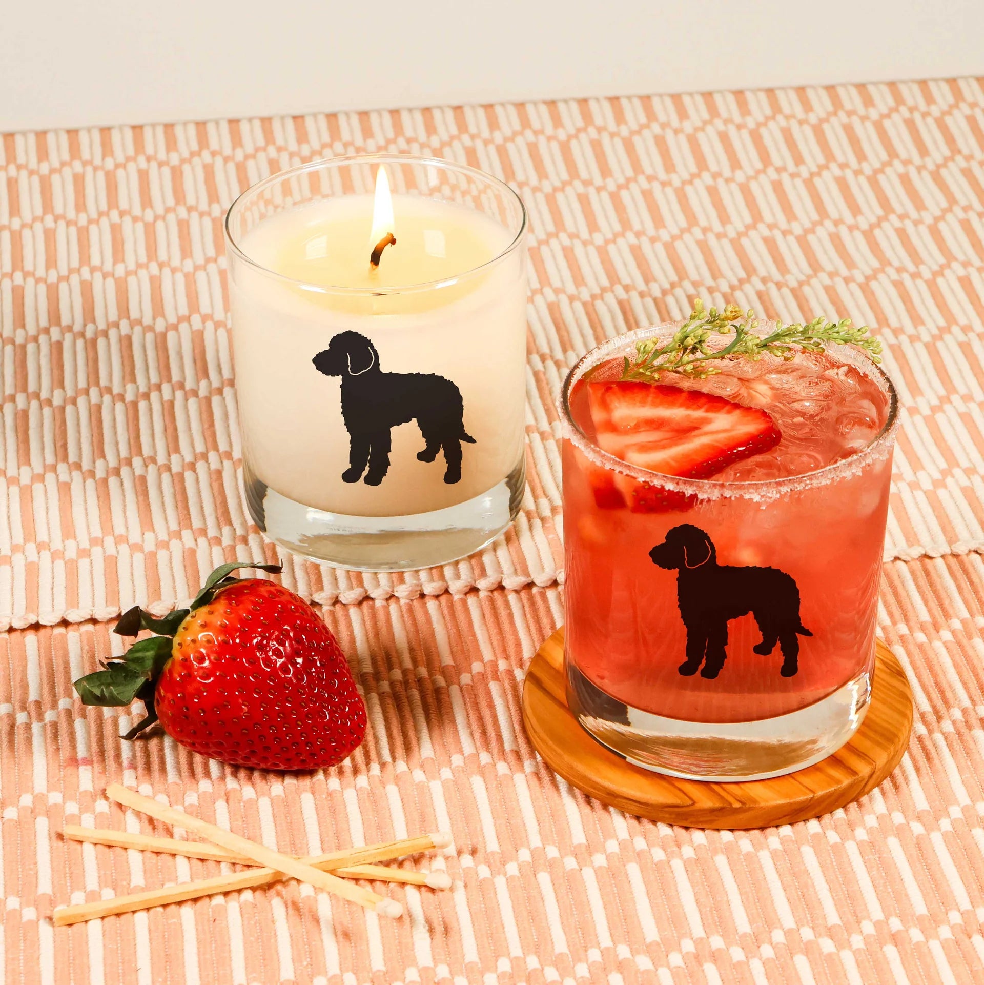 Scripted Fragrance Candle | Goldendoodle