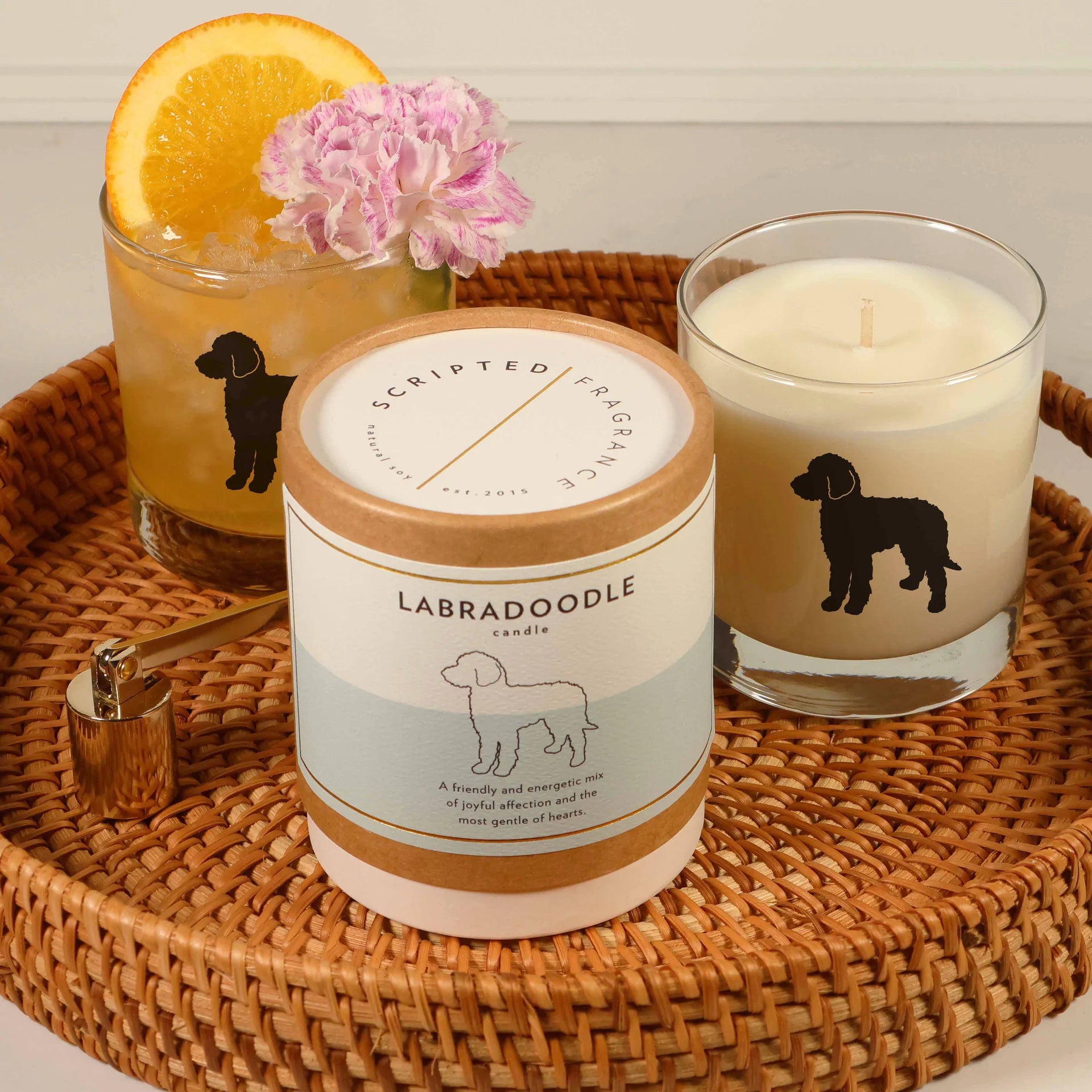 Scripted Fragrance Candle | Labradoodle