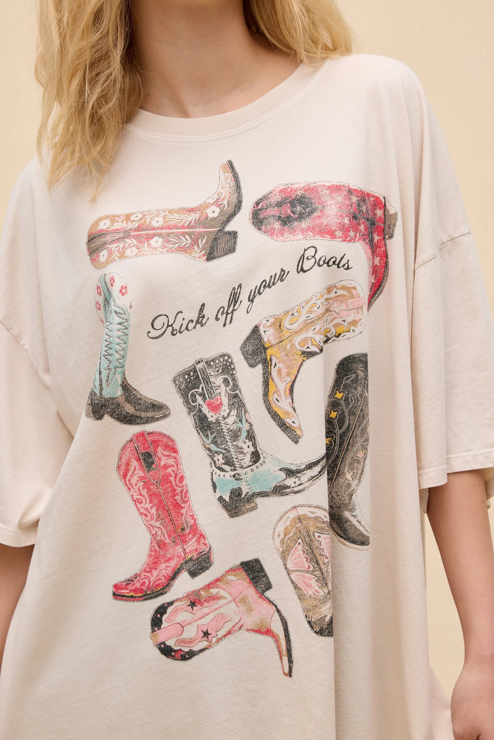 Daydreamer LA Kick Off Your Boots Tee | One Size