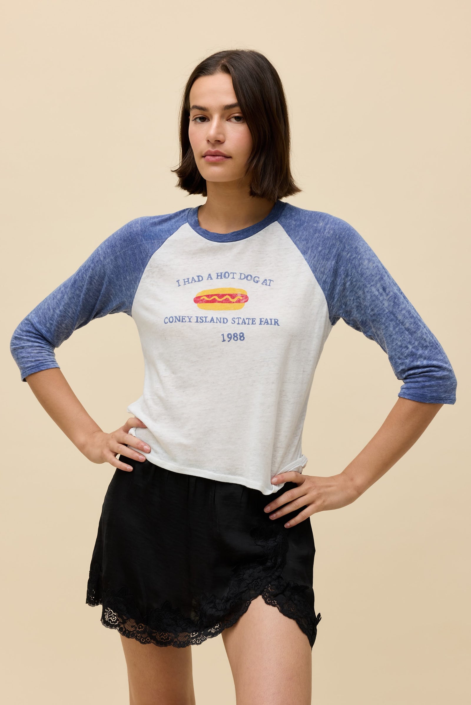 Daydreamer Coney Island State Fair Raglan Tee