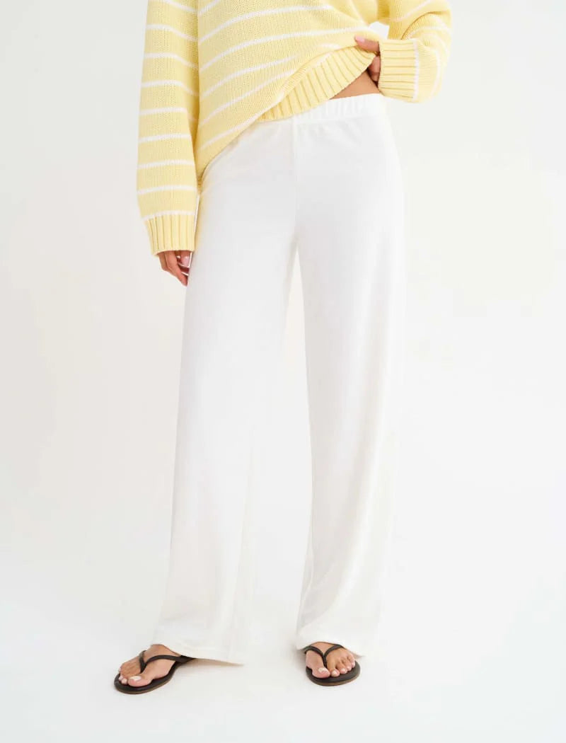 Rumored Lounge Pants | White Terry