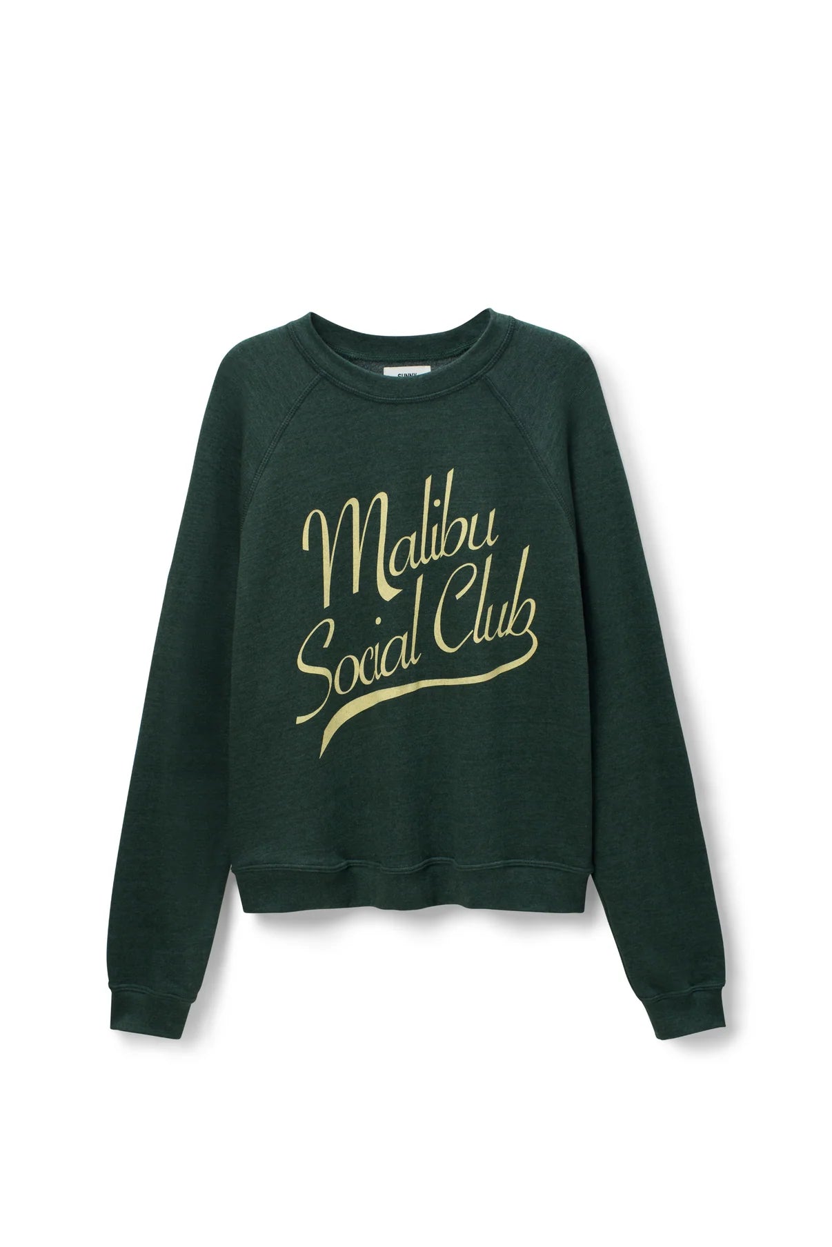 Sunny Somewhere Raglan Crew | Malibu Social Club