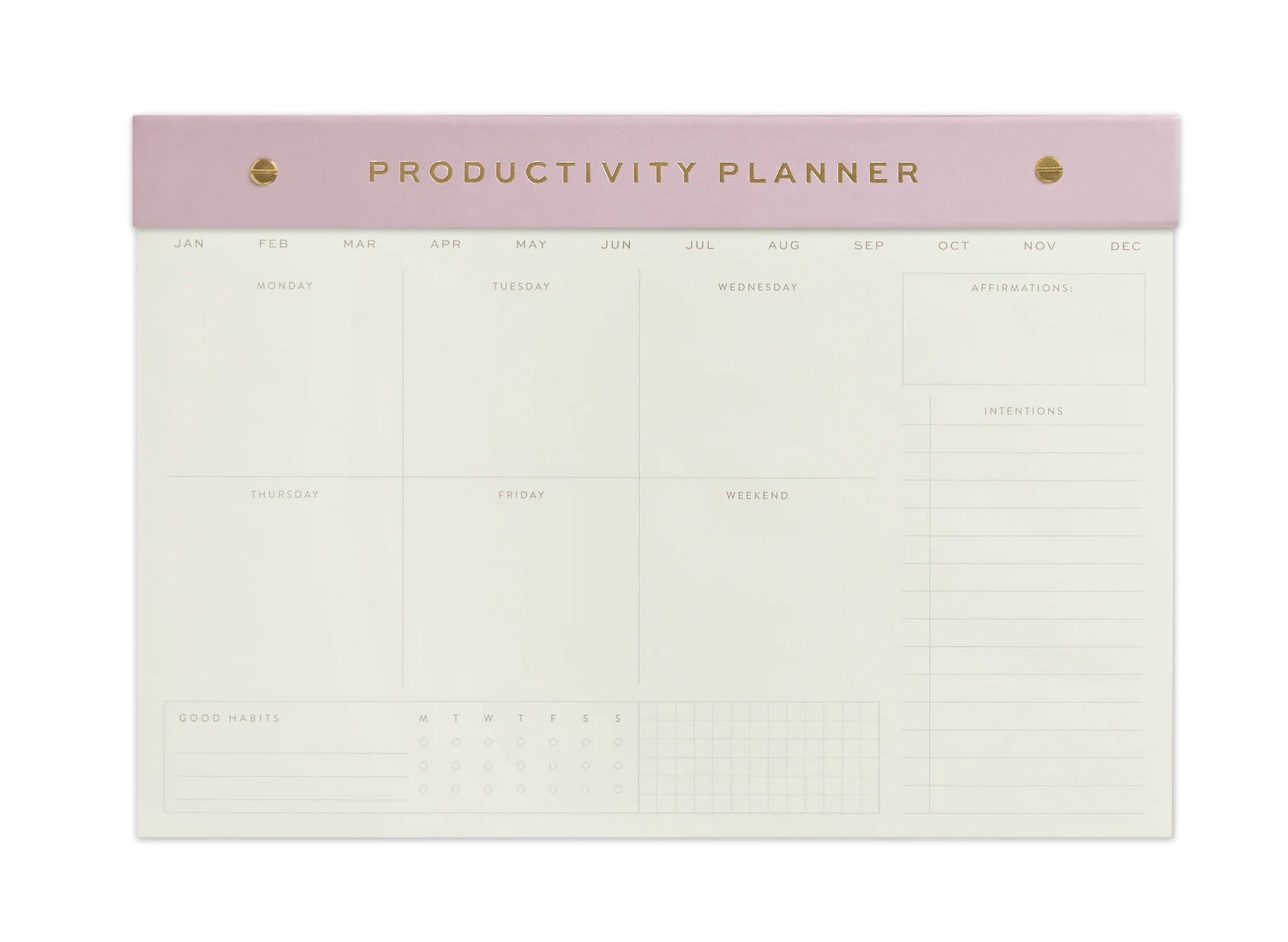 Weekly Productivity Planner | Lilac