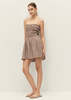 Elodie Yuki Mini Dress | Brown Gingham