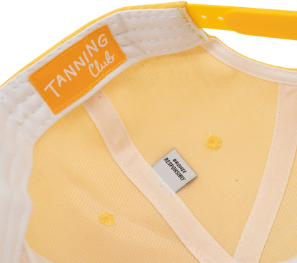 Tanning Club Flag Hat | Yellow