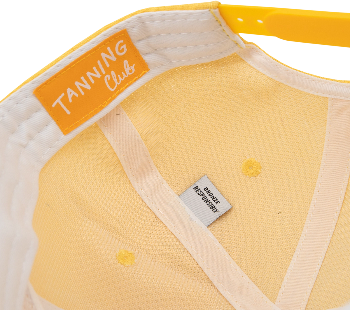 Tanning Club Flag Hat | Yellow