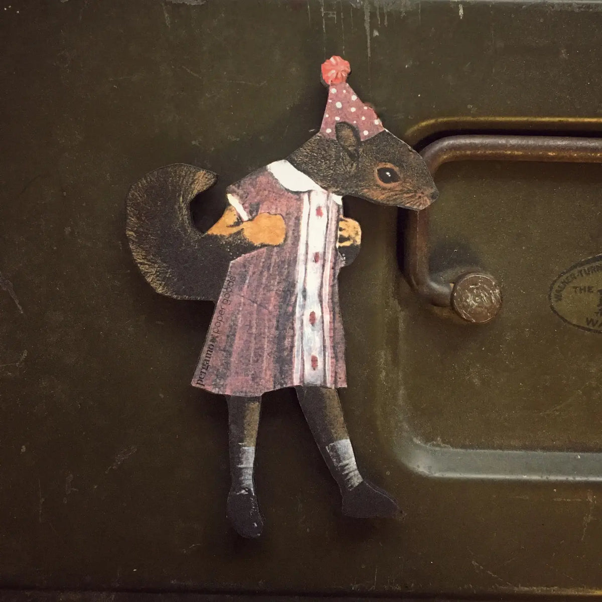 Wooden Magnet | Squirrel Girl