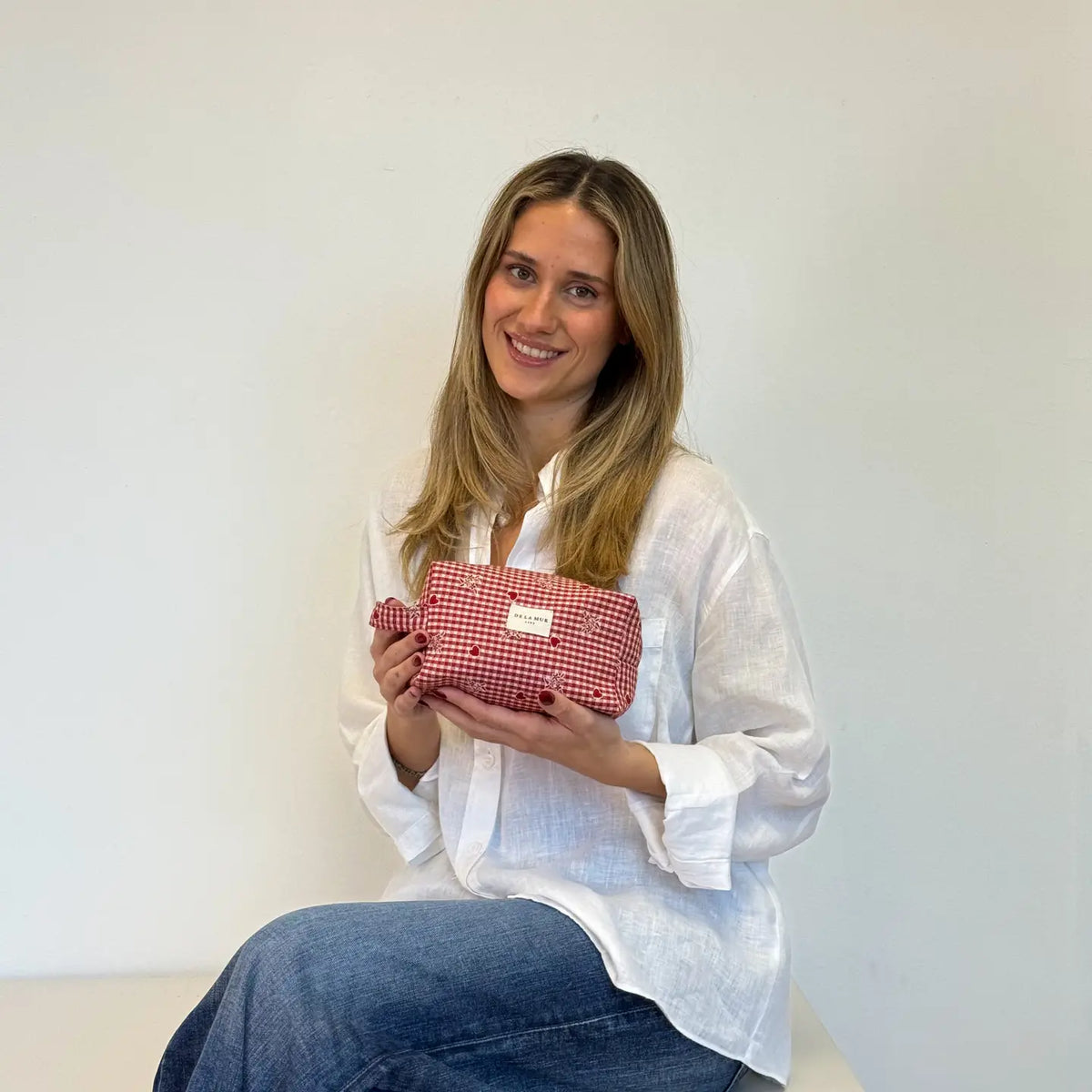 De la Mur Squared Makeup Pouch | Cora