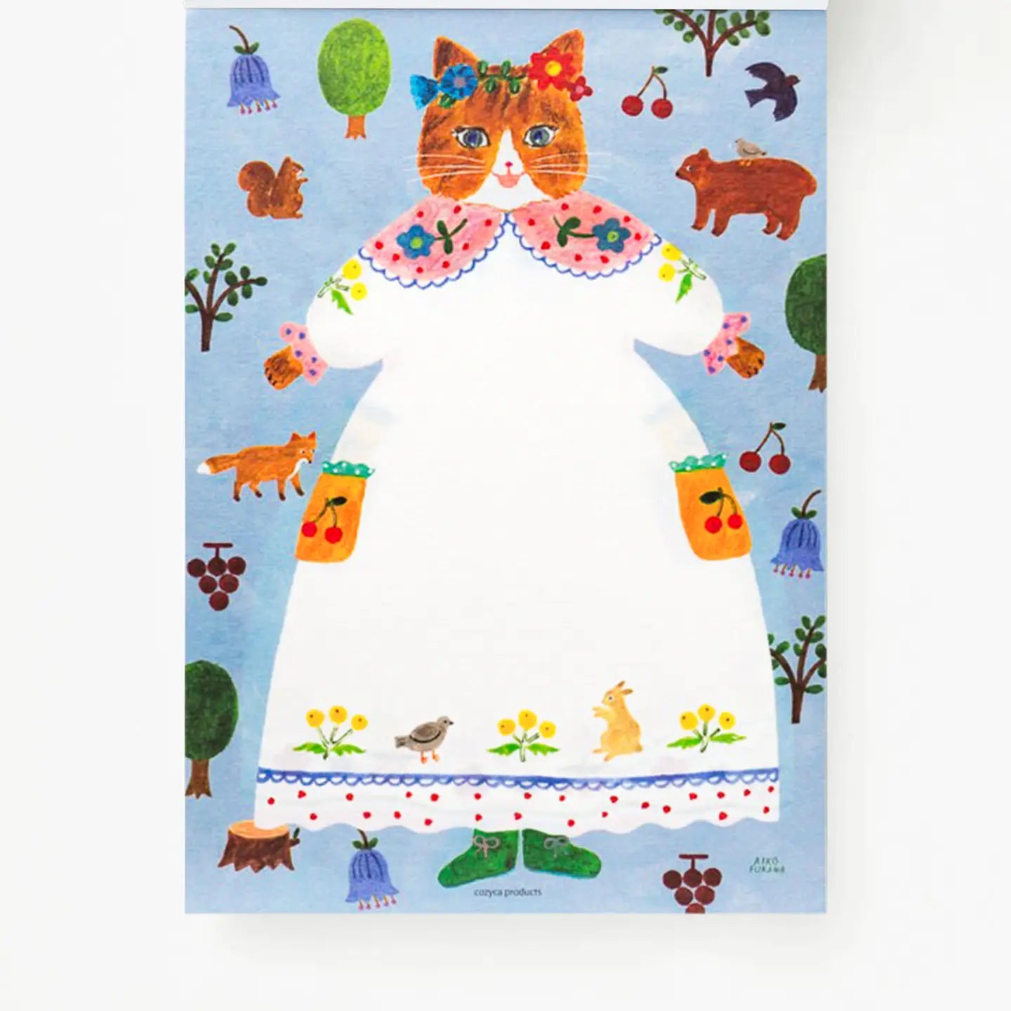 Large Writing Pad | Cat + Onepiece