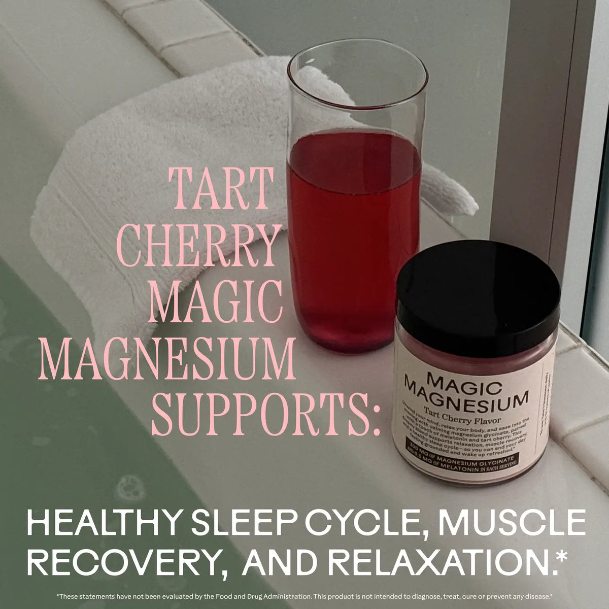 Magic Magnesium Drink Mix | Tart Cherry
