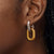 Double Mixed Metal Chain Earring | Non-Tarnish