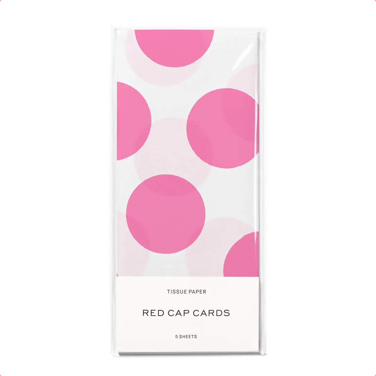Pink Dot Tissue Paper | 5 sheets