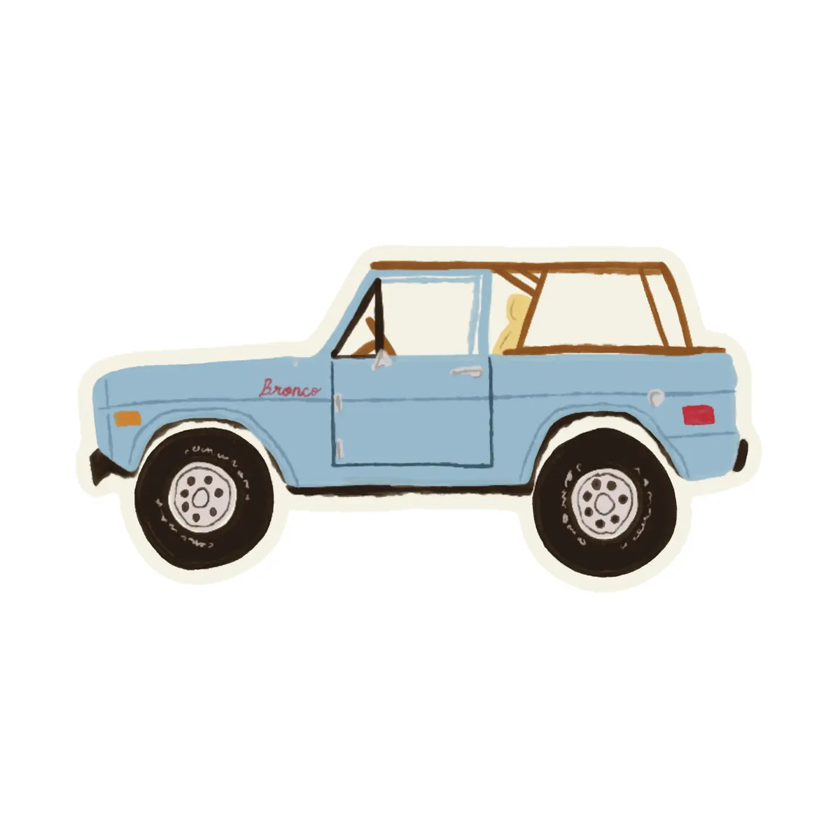 Bronco Sticker