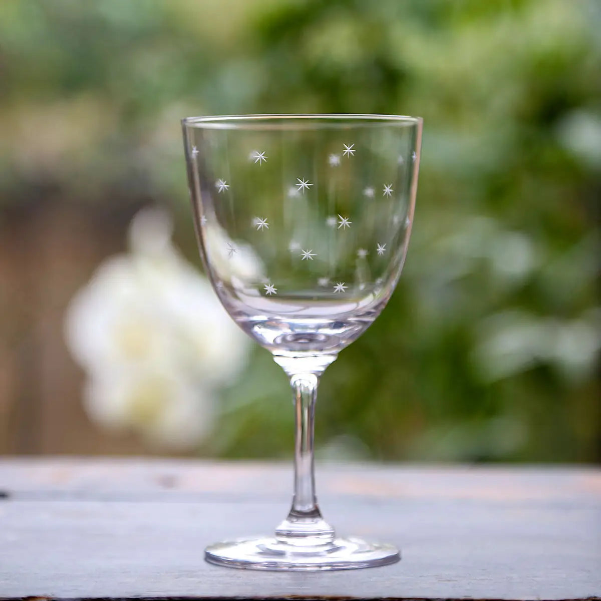 The Vintage List Crystal Wine Glasses | Stars