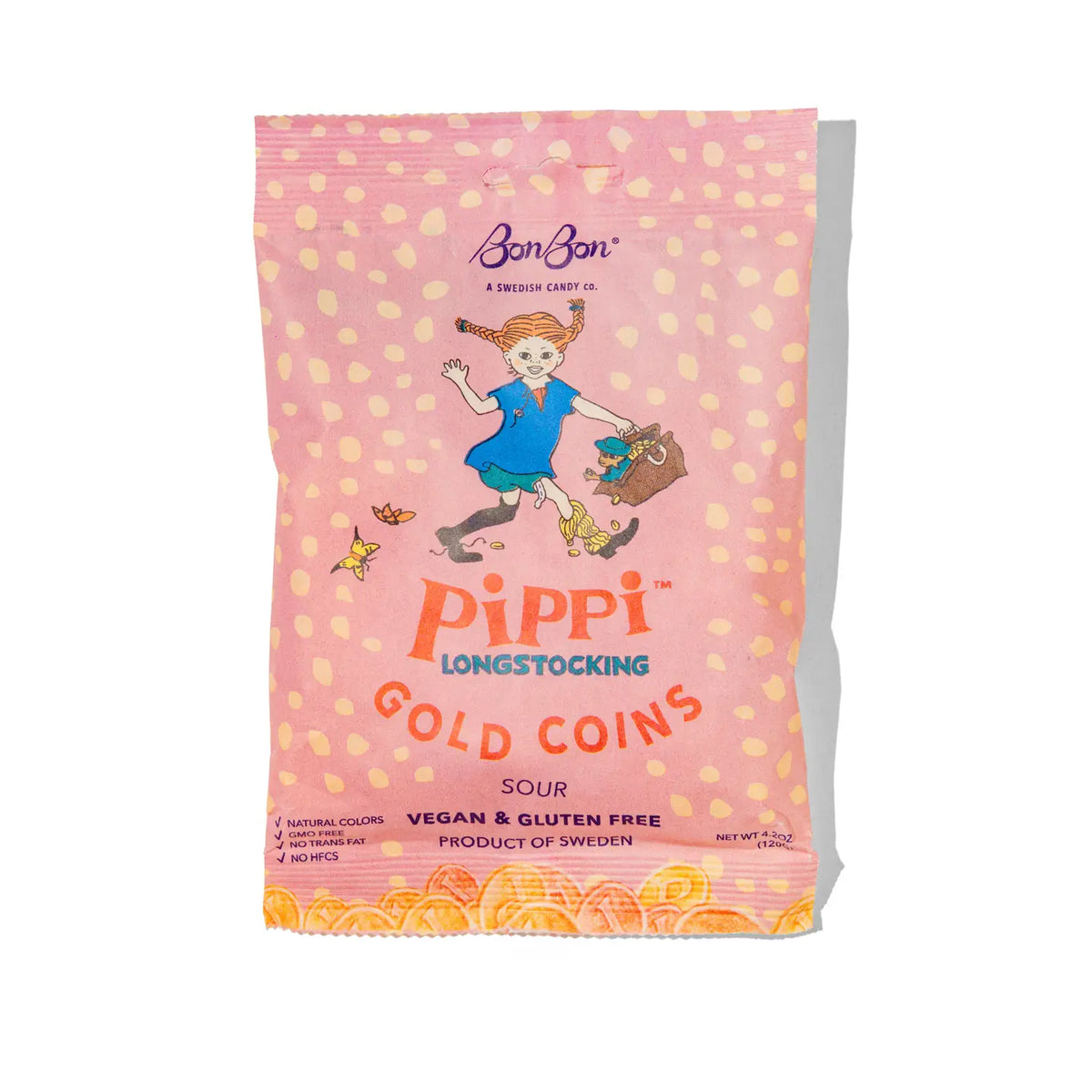 BonBon Swedish Candy | Pippi Longstocking Gold Coins