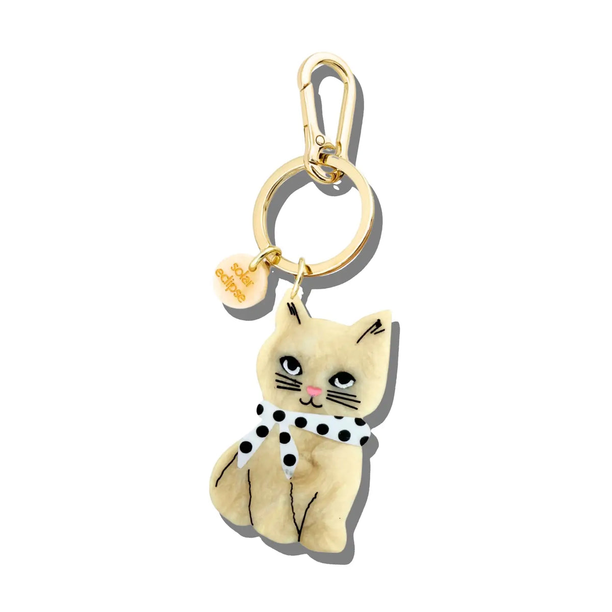 Scarf Kitten Bag Charm