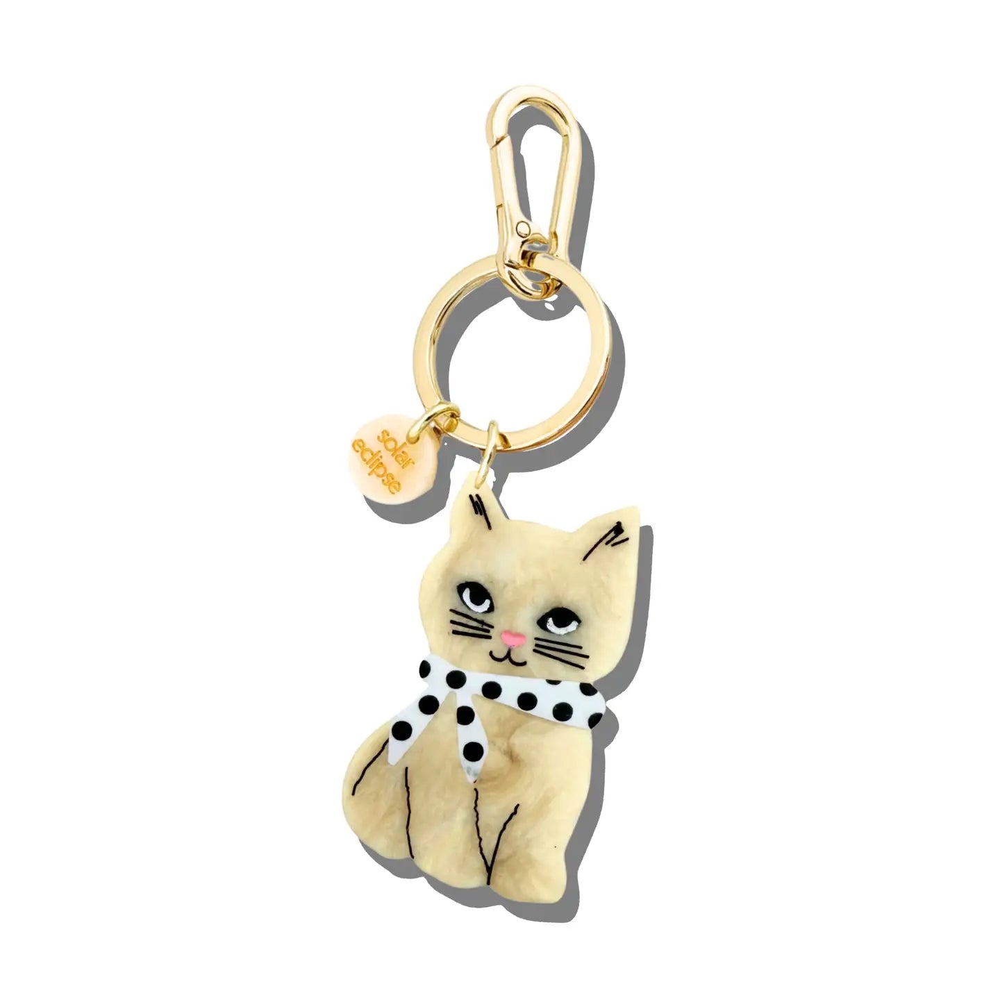 Scarf Kitten Bag Charm