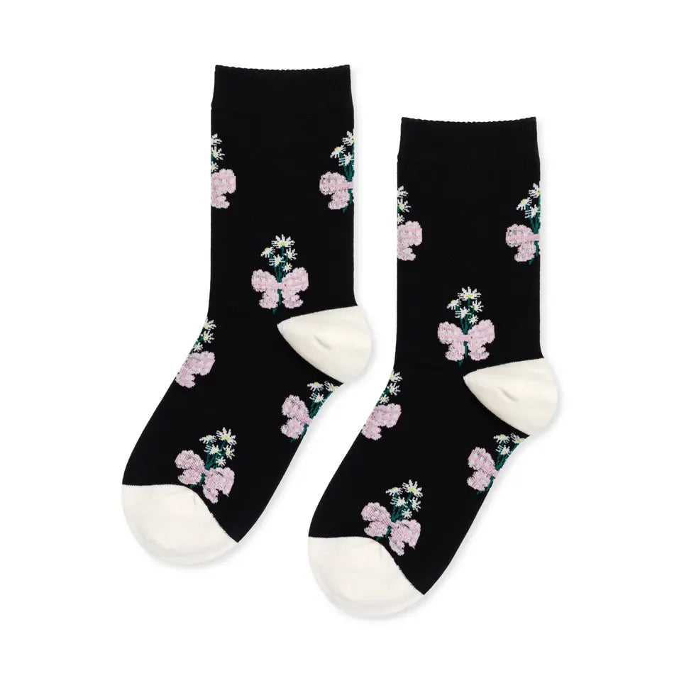 Hansel From Basel Crew Socks | Bluebell